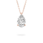Load image into Gallery viewer, Taraang - Pear Diamond Pendant