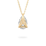 Load image into Gallery viewer, Taraang - Pear Diamond Pendant