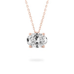 Load image into Gallery viewer, Taraang - Oval Diamond Pendant
