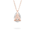 Load image into Gallery viewer, Taraang - Pear Diamond Pendant
