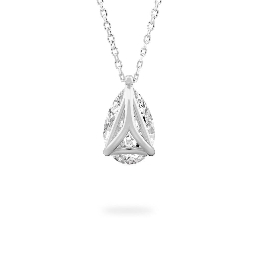 Taraang - Pear Diamond Pendant