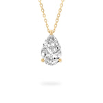 Load image into Gallery viewer, Taraang - Pear Diamond Pendant
